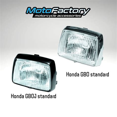 HONDA GBOJ GBO HEAD LAMP LAMPU DEPAN HEADLIGHT STANDARD CUTTING READY