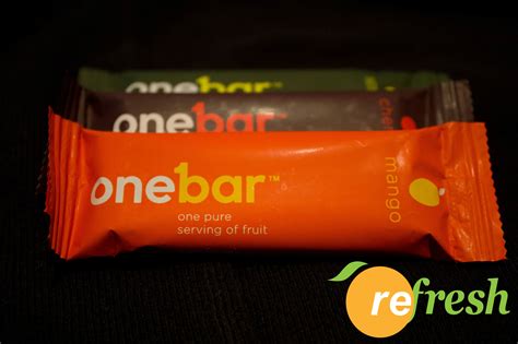 In each One Bar there is one serving of #fruit, as well as tons of # ...