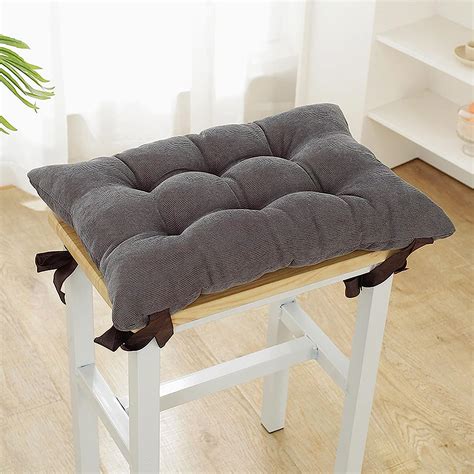 Wjxboos Set Of 2 Chair Padsrectangle Seat Padssuper Soft