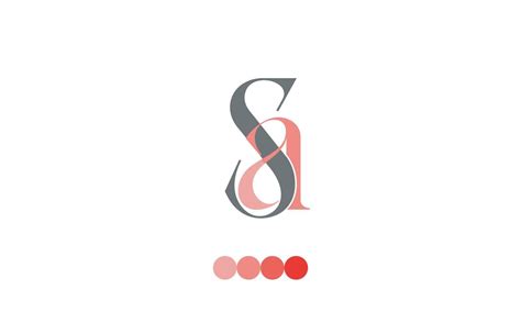 Alphabet Letters Initials Monogram Logo Sa As S And A Vector