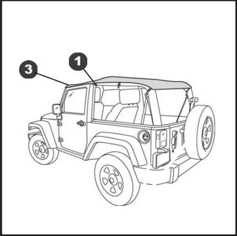 How To Install A Bestop Black Diamond Cable Style Safari Bikini Top On