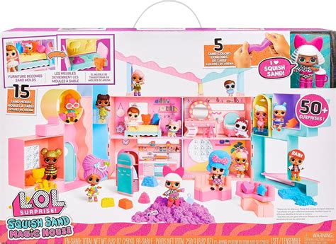LOL Surprise Squish Sand Magic House 2023 LOL tots doll scale ...