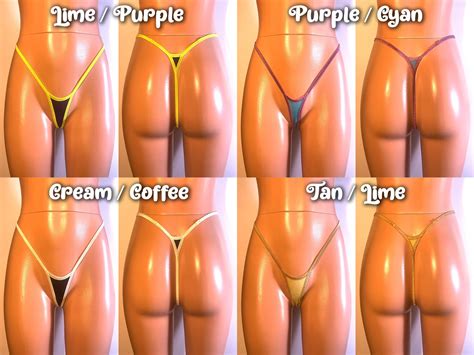 Custom Thong Micro Bikini Ultra Sexy Lingerie Personalized String Thong Panties Thong G String