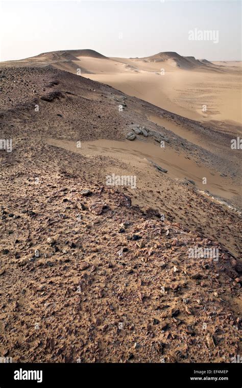 Black Desert Egypt Stock Photo Alamy