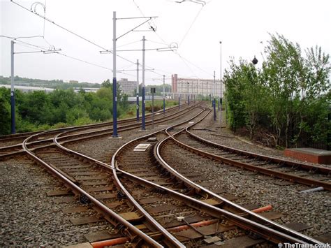 Picture Of Sheffield Supertram Route At Near Nunnery Square Thetrams