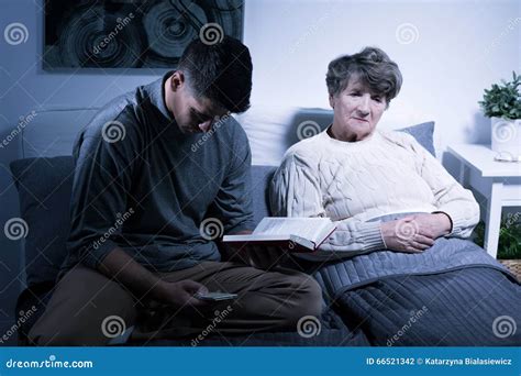 R An Old Lady Who Gets Busy With Her Grandson While Hot Sex Picture