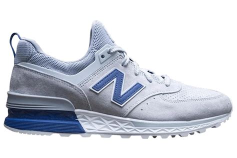 New Balance 574 Sport Dark Grey Sport Blue Men's Trainers - MS574BLG - GB
