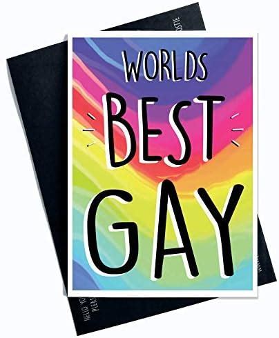 Divertidas Tarjetas De Felicitaci N Gay Card Gay Gift World S Best Gay Best Friend Cards