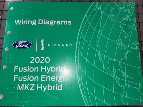 2020 Ford Fusion Hybrid Energi Lincoln Mkz Hybrid Wiring Diagram Manual Ebay