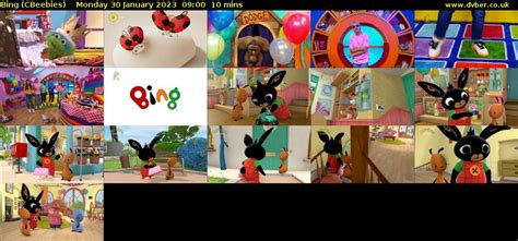 Bing Cbeebies 2023 01 30 0900