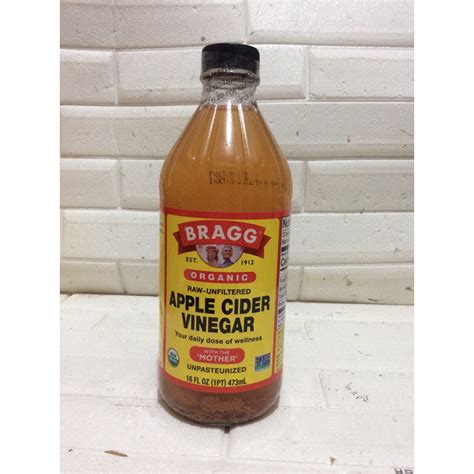 Bragg Apple Cider Vinegar Ml Shopee Philippines