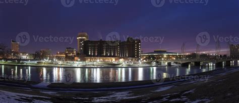 Wichita skyline 744160 Stock Photo at Vecteezy