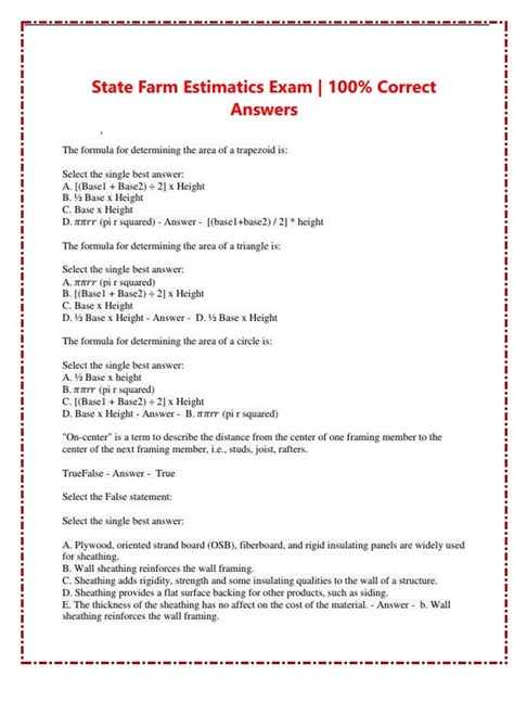 State Farm Slcp Question And Answer 2