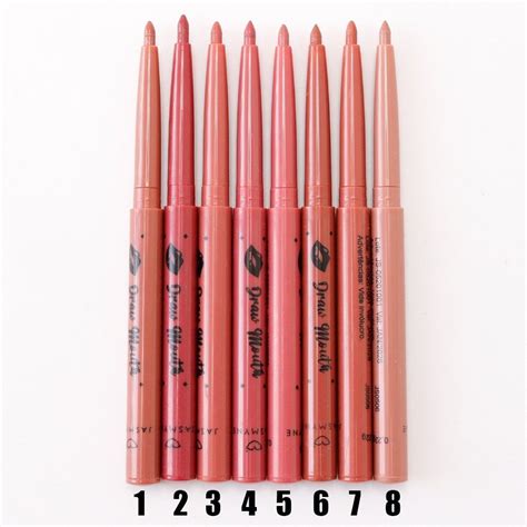 Jasmyne Lapis De Contorno Labial Nude Draw Mouth Unid Maquiagem Em Atacado Maquiagem
