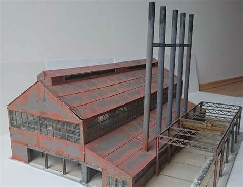 Custom N scale Steel mill - Model Train Forum - the complete model ...