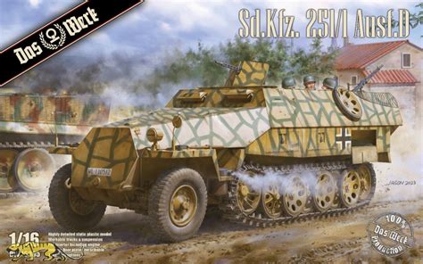 Das Werk Sd Kfz 251 1 Ausf D Schützenpanzerwagen 1 16 DW16005