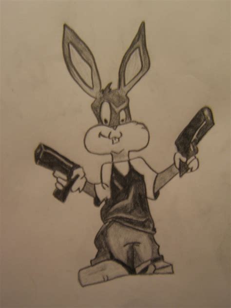 Gangsta Bugs Bunny Clip Art