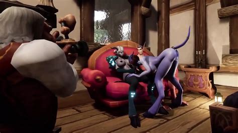 Threesome With A Futa Draenei Warcraft Porn Parody Shemale Blowjob Blowjob Porn Xhamster