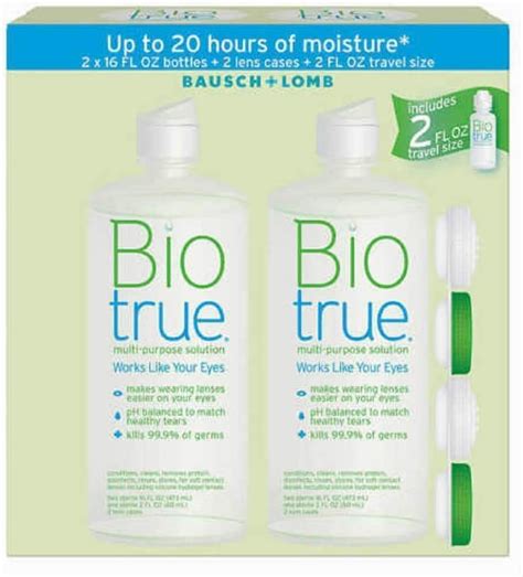 Amazon Bio True Bausch Lomb Biotrue Multi Purpose Solution