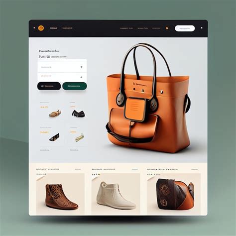 ecommerce website ui premium ai generated image