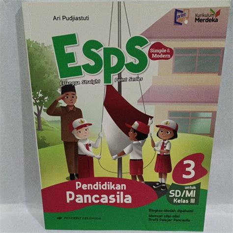 Jual ESPS Pendidikan Pancasila SD Mi Kelas 3 Kurikulum Merdeka