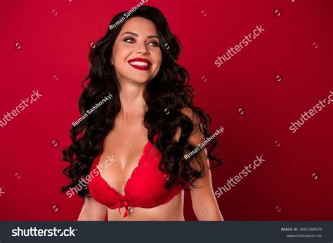 Portrait Attractive Nude Shine Winsome Cheerful Stock Photo Shutterstock