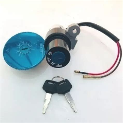 Llave Contacto Yamaha Fz Kit Completo Sunik Tapa Tanque C En Venta