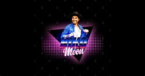 Niko Moon Music Style Design 80s Niko Moon Sticker Teepublic