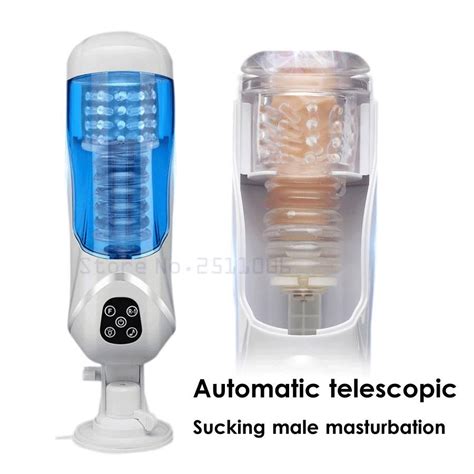 Automatic High Speed Telescopic Rotating Voice Sex Machine Blowjob Oral Vibrator Sex Toys For