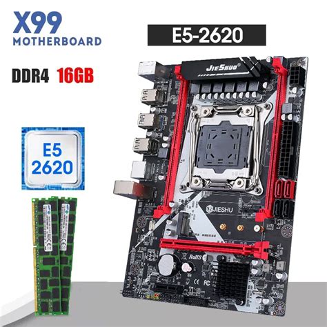 Jieshuo Kit Combinado De Placa Base Kllisre X Xeon E V Lga