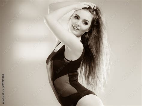 Sexy Woman In Lingerie Portrait Stock Photo Adobe Stock