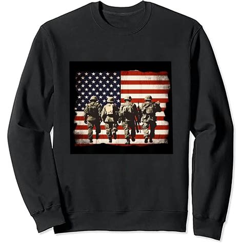 MAXPRESS Veterans Day Patriotic Sweatshirt - Walmart.com