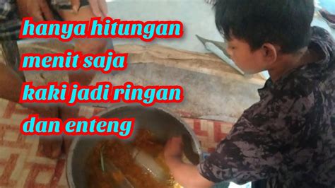 Terapi ES Batu Rendam Kaki YouTube