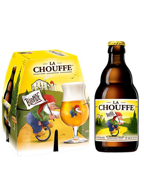 Brasserie La Chouffe Blonde Oz Pk Btls Luekens Wine Spirits