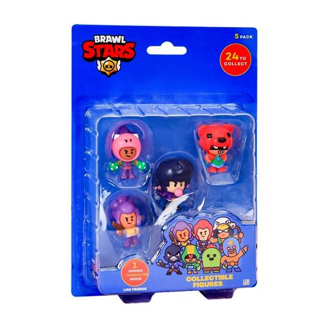 Комплект от 5 фигурки Brawl Stars, многоцветни - eMAG.bg