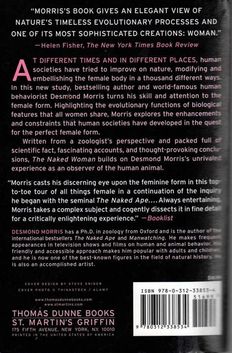 SOLUTION The Naked Woman A Study Of The Female Body Desmond Morris Studypool