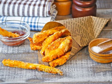 Куриные палочки в панировке в духовке — рецепт с фото пошагово. Как ...