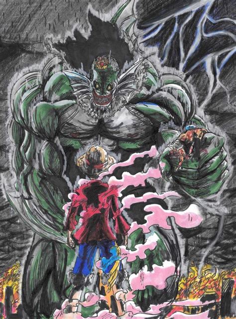 Deep Sea King vs Luffy(finished) | ONE PUNCH Amino