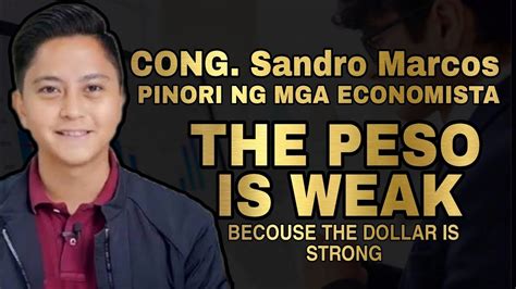 PBBM GOOD NEWS CONG SANDRO PINURI NG MGA ECONOMISTA YouTube