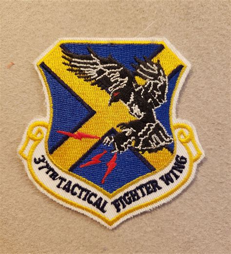 tactical fighter wing patch bunkermilitary