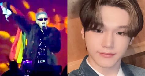 Just Bs Bain Courageously Comes Out As Gay During Los Angeles Concert Performs Lady Gagas