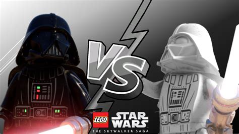 Darth Vader Vs Light Vader Epic Battle Lego Star Wars The Skywalker