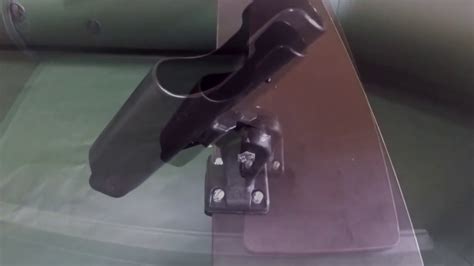 Держатель удочки на струбцине - YouTube