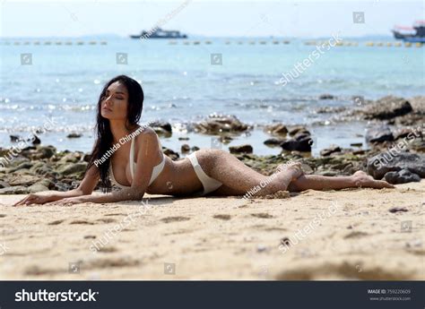 Sexy Woman Bikini On Beach Stock Photo Shutterstock