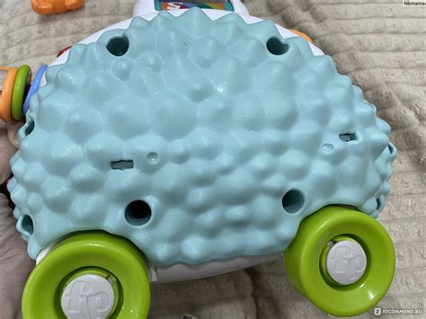 Fisher-Price Игрушка обучающая Ежик музыкальная GJB14 - «Дружок Ленивца ...
