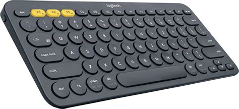 Logitech K380 Multi-Device Bluetooth Wireless Keyboard with Easy-Switch ...