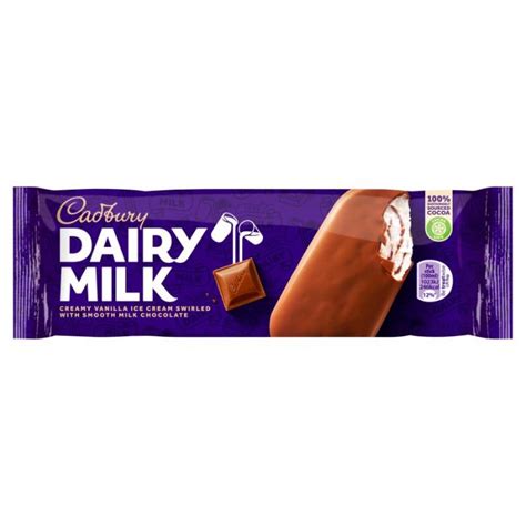 Cadbury Dairy Milk Swirl Stick 100ml 24 Pack