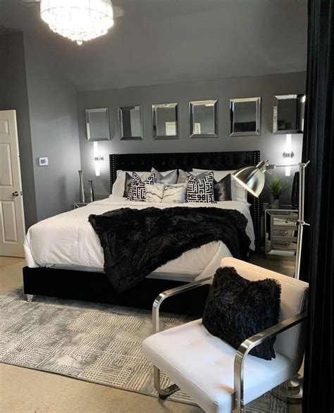 Pin On Home Bedroom Makeover Black Bedroom Decor Apartment Bedroom