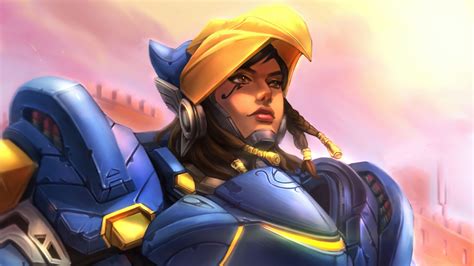 Pharah Overwatch Game Art 4K 2310h Wallpaper PC Desktop