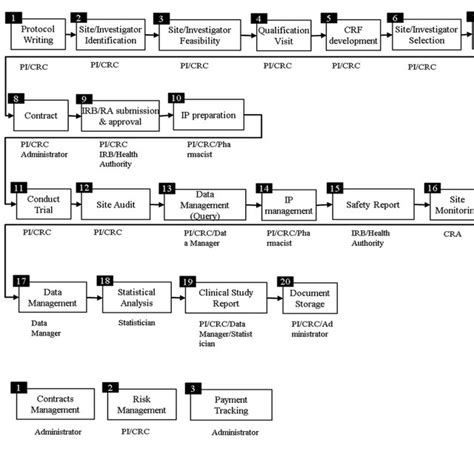 designed clinical trial process   clinical trial management